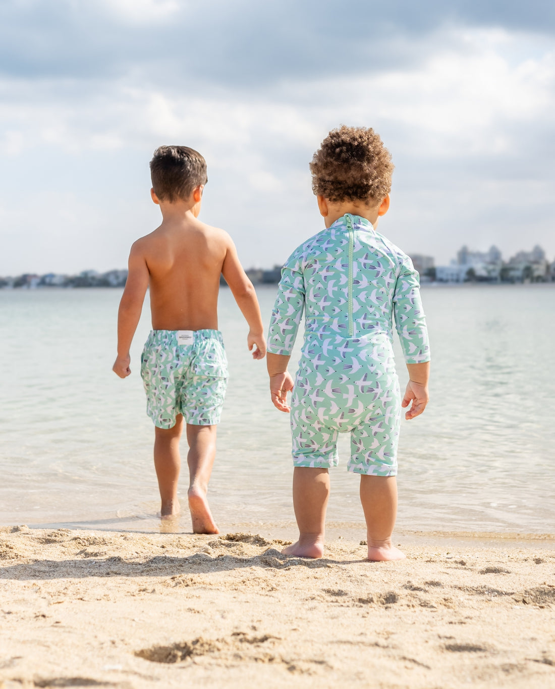 BABY SWIMSUIT - Seagull Breeze