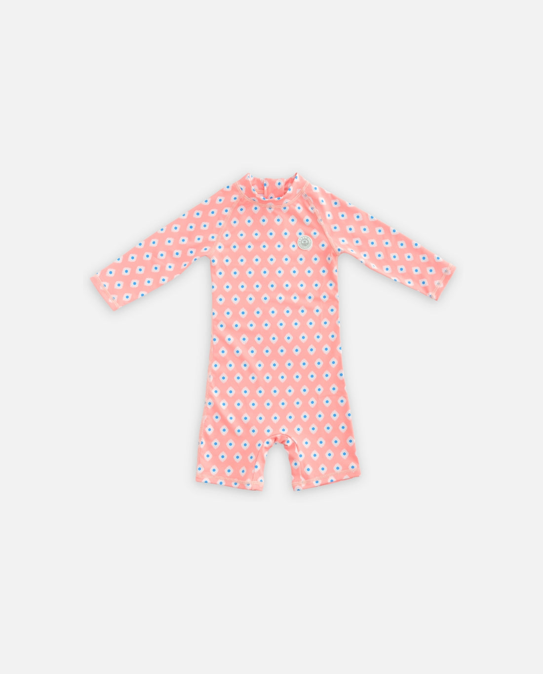 BABY SWIMSUIT - Peach Mosaic