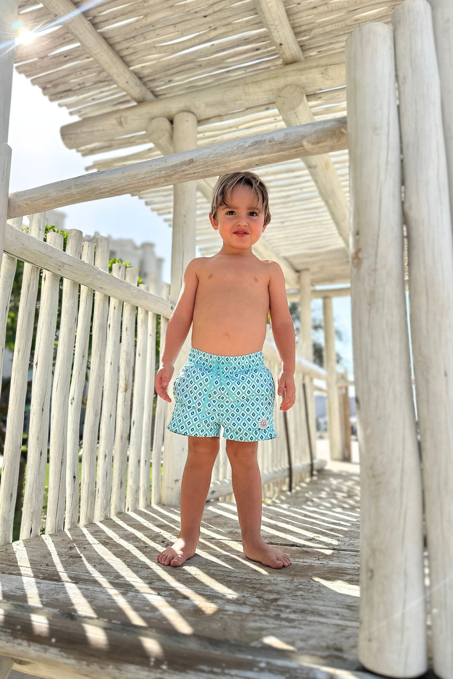 BAÑADOR NIÑO - Diamond Green