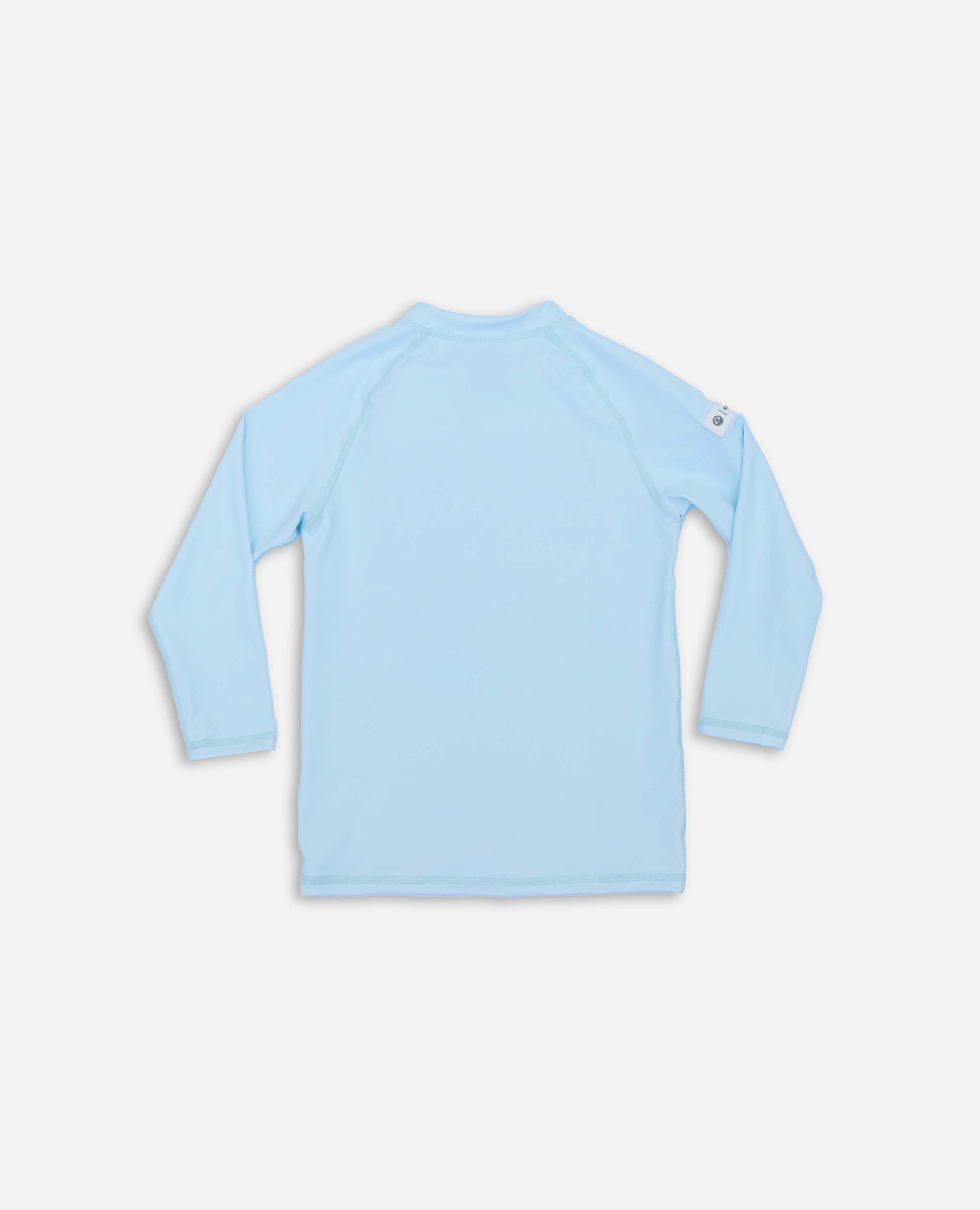 UV T-SHIRT FOR KIDS - LONG SLEEVE - Fresh Blue