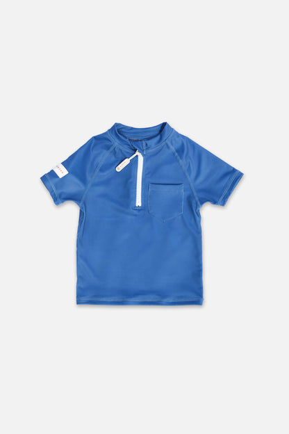 CAMISETA UV NIÑO - MANGA CORTA - Deep Blue