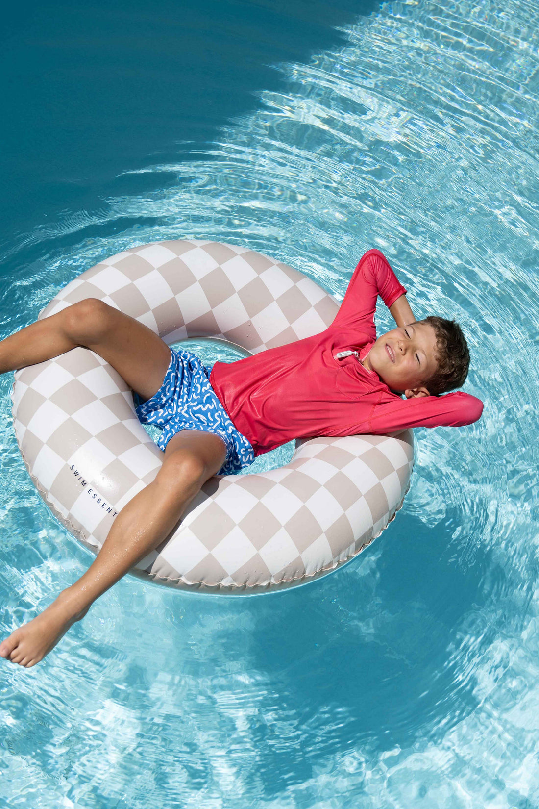 Camiseta anti UV manga larga - Rojo Fresa