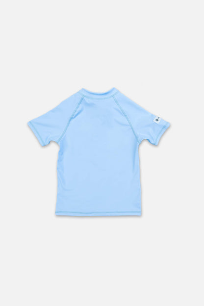 CAMISETA UV NIÑO - MANGA CORTA - Fresh Blue