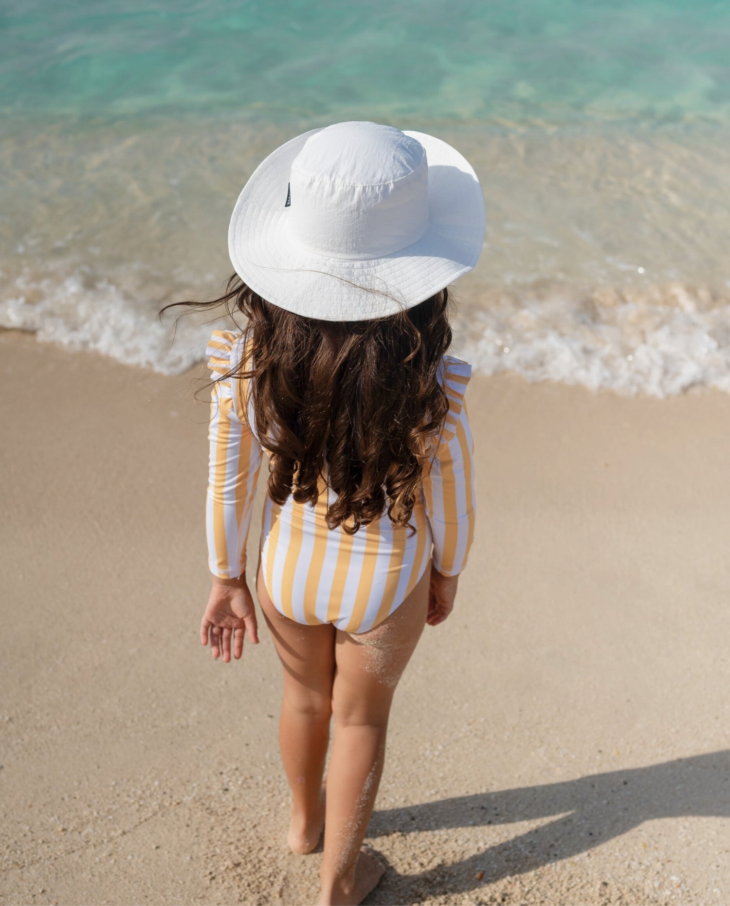 BAÑADOR NIÑA MANGA LARGA - Summer Stripes