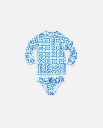 BAÑADOR NIÑA 2 PIEZAS - Mediterranean Tiles