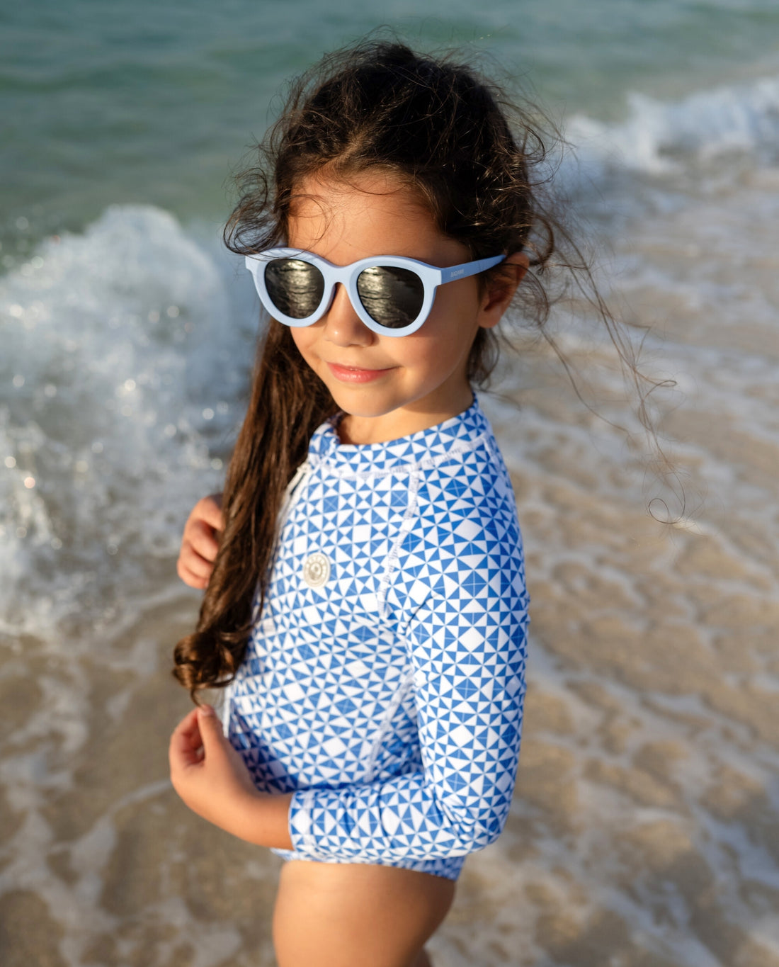 Flexible sunglasses for kids - Green