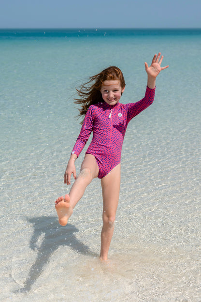 BAÑADOR NIÑA MANGA LARGA - Party Punch