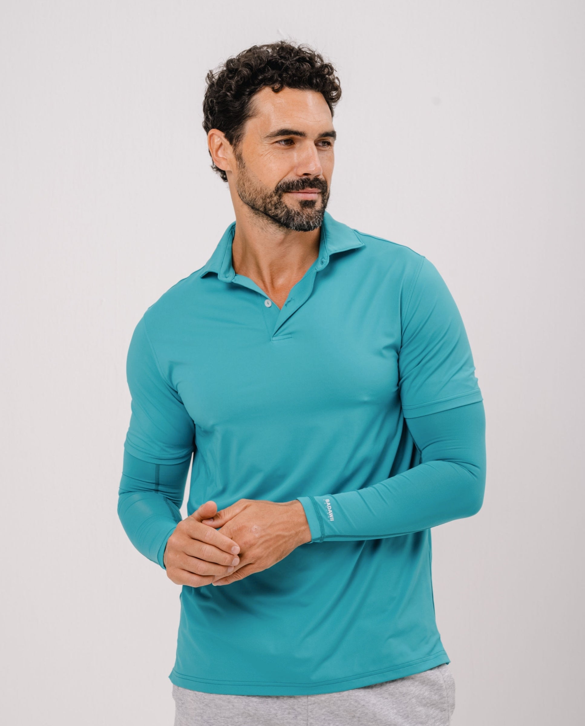 MANGAS DEPORTIVAS HOMBRE - Verdes