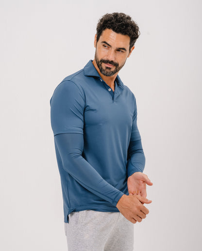 MANGAS DEPORTIVAS HOMBRE - Azul Marino