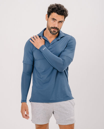 MANGAS DEPORTIVAS HOMBRE - Azul Marino