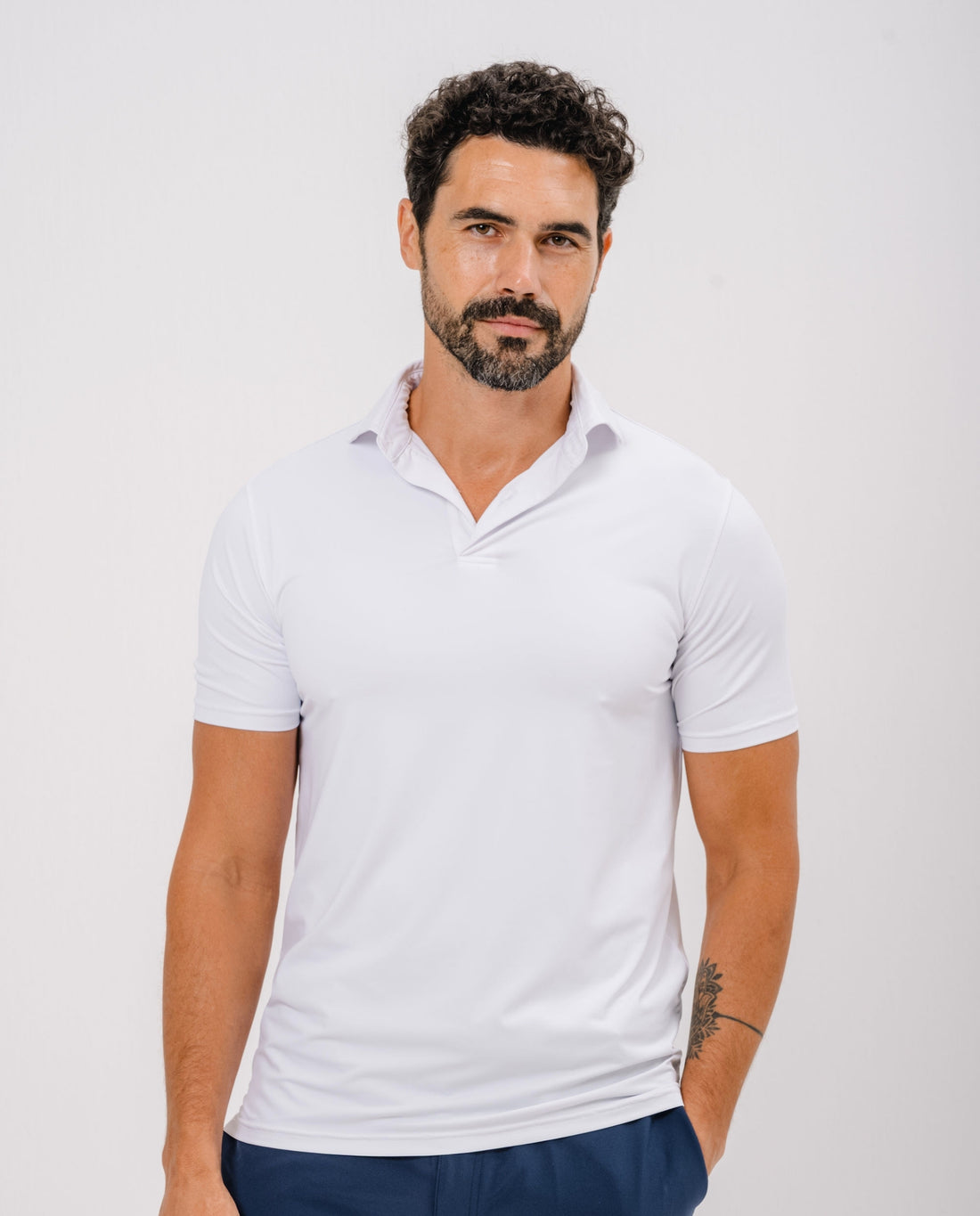 POLO ACTIVE+ HOMBRE - Blanco