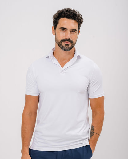 POLO ACTIVE+ HOMBRE - Blanco