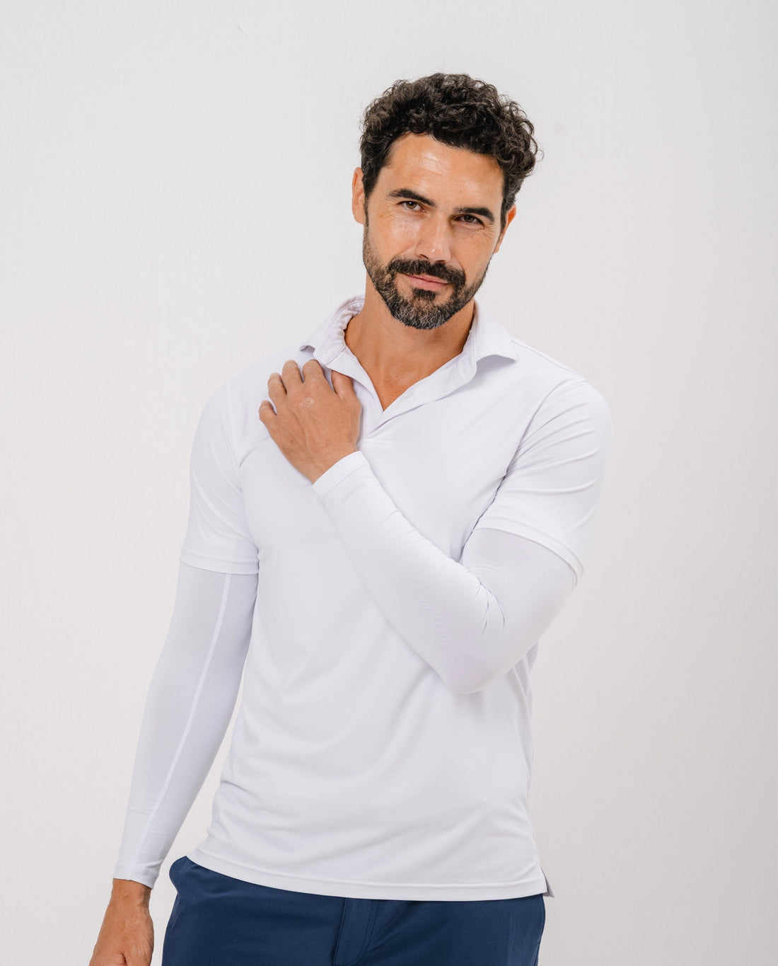 MANGAS DEPORTIVAS HOMBRE - Blancas