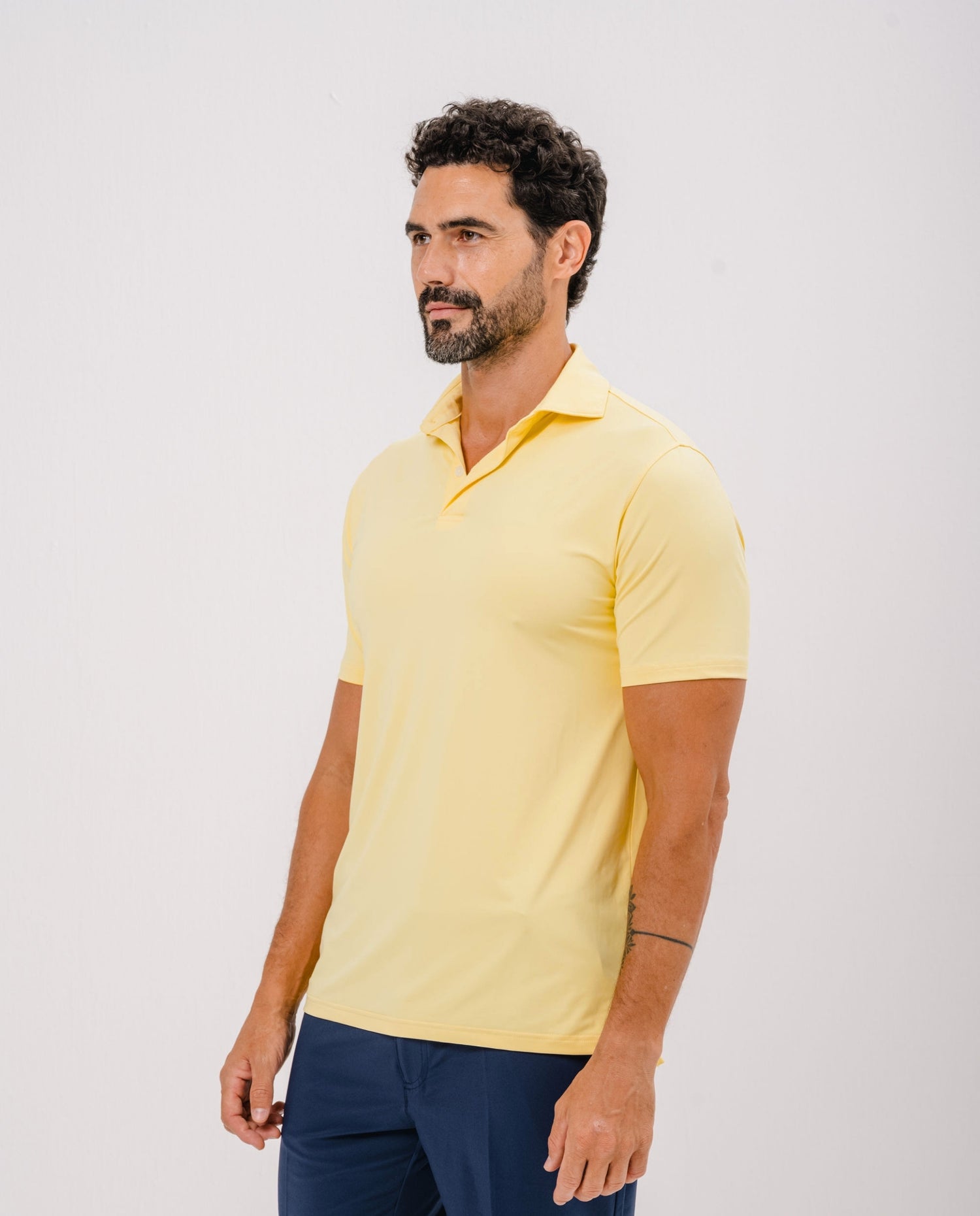 POLO ACTIVE+ HOMBRE - Amarillo