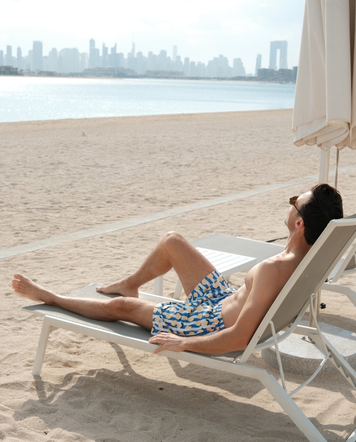 MAILLOT DE BAIN HOMME - Rayures Limoncello