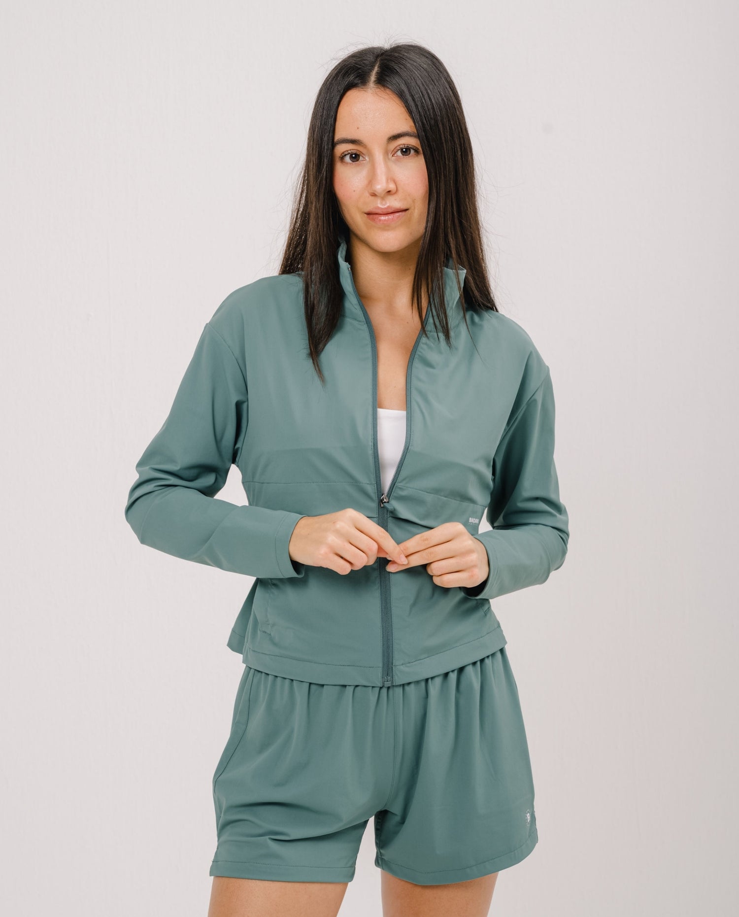 CHAQUETA ACTIVE+ MUJER - Sage Green