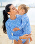 CAMISETA UV MUJER - Mediterranean Tiles-Badawii Beachwear® Europe