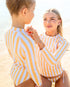 CAMISETA UV MUJER - Summer Stripes-Badawii Beachwear® Europe