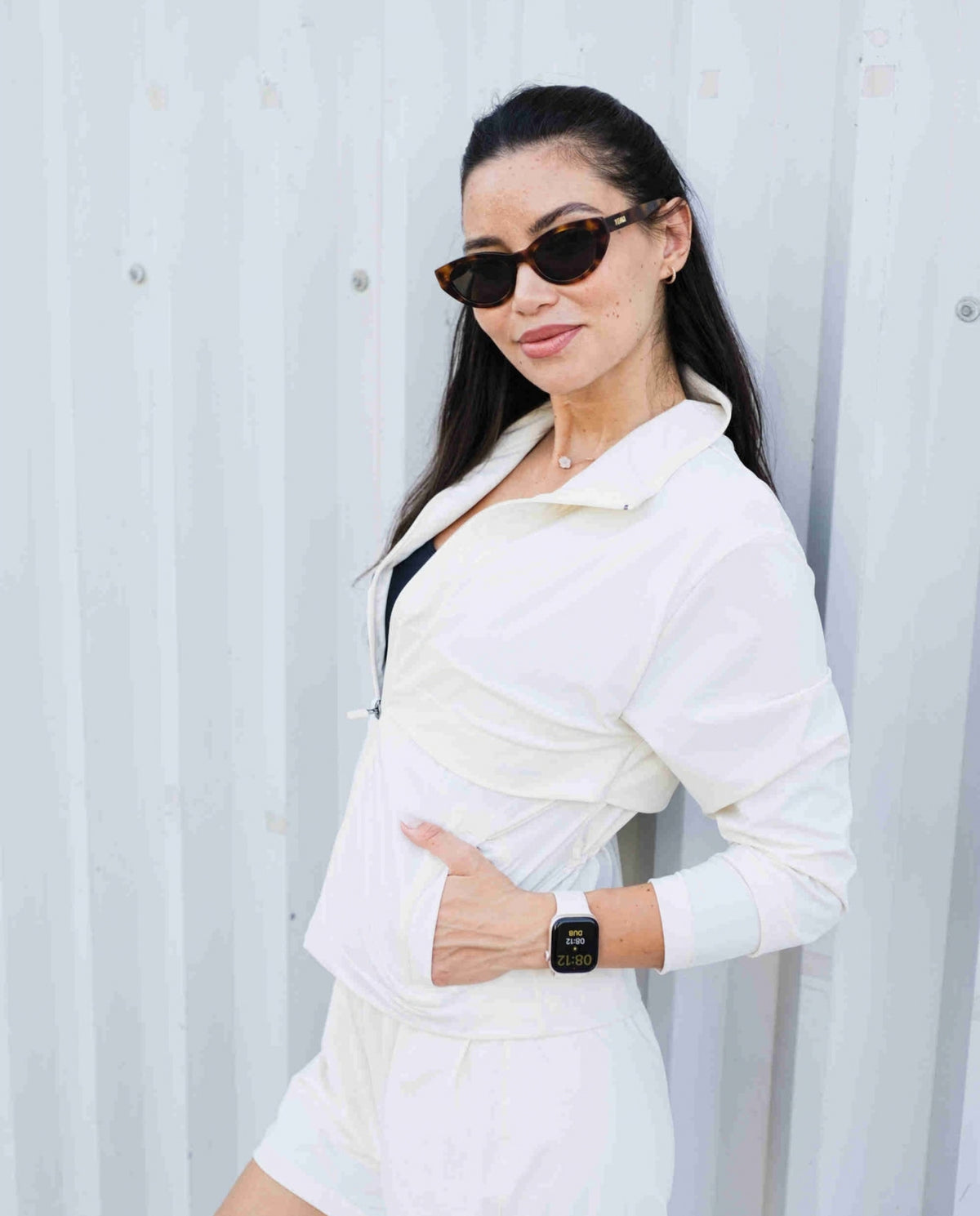 VESTE ACTIVE+ FEMME - Blanc arctique