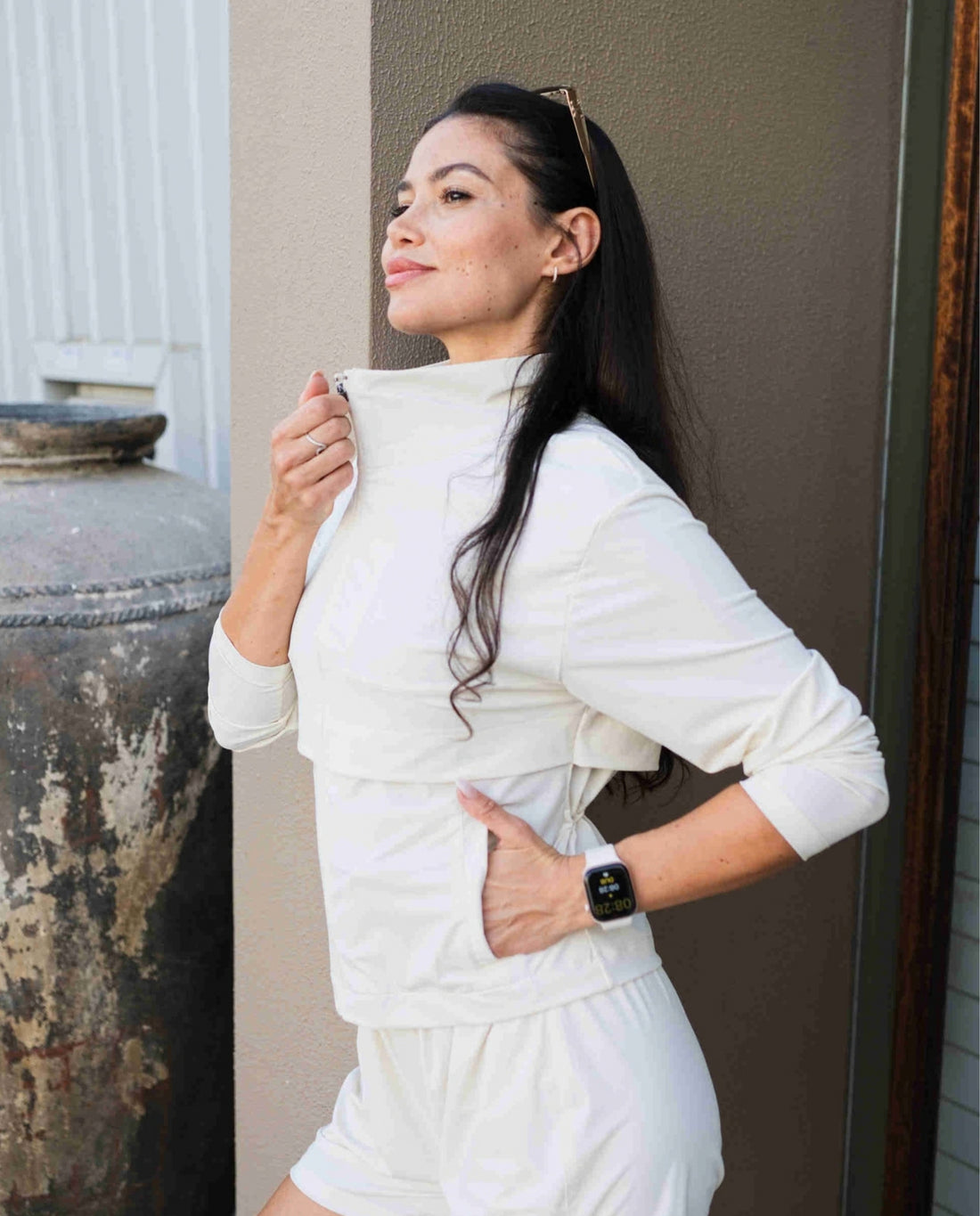 VESTE ACTIVE+ FEMME - Blanc arctique