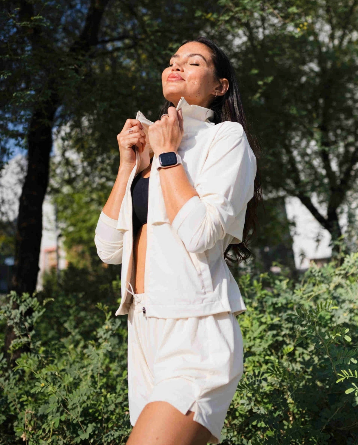 VESTE ACTIVE+ FEMME - Blanc arctique