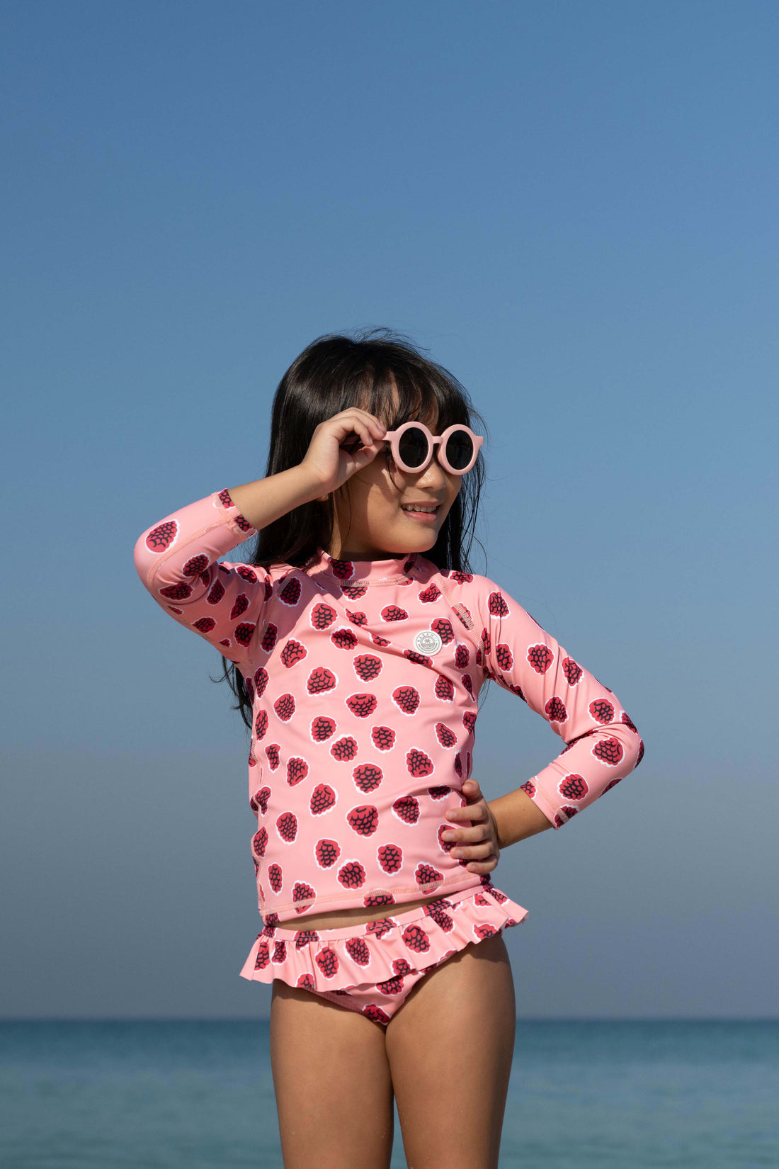 Gafas de sol flexibles para niños - Rosa