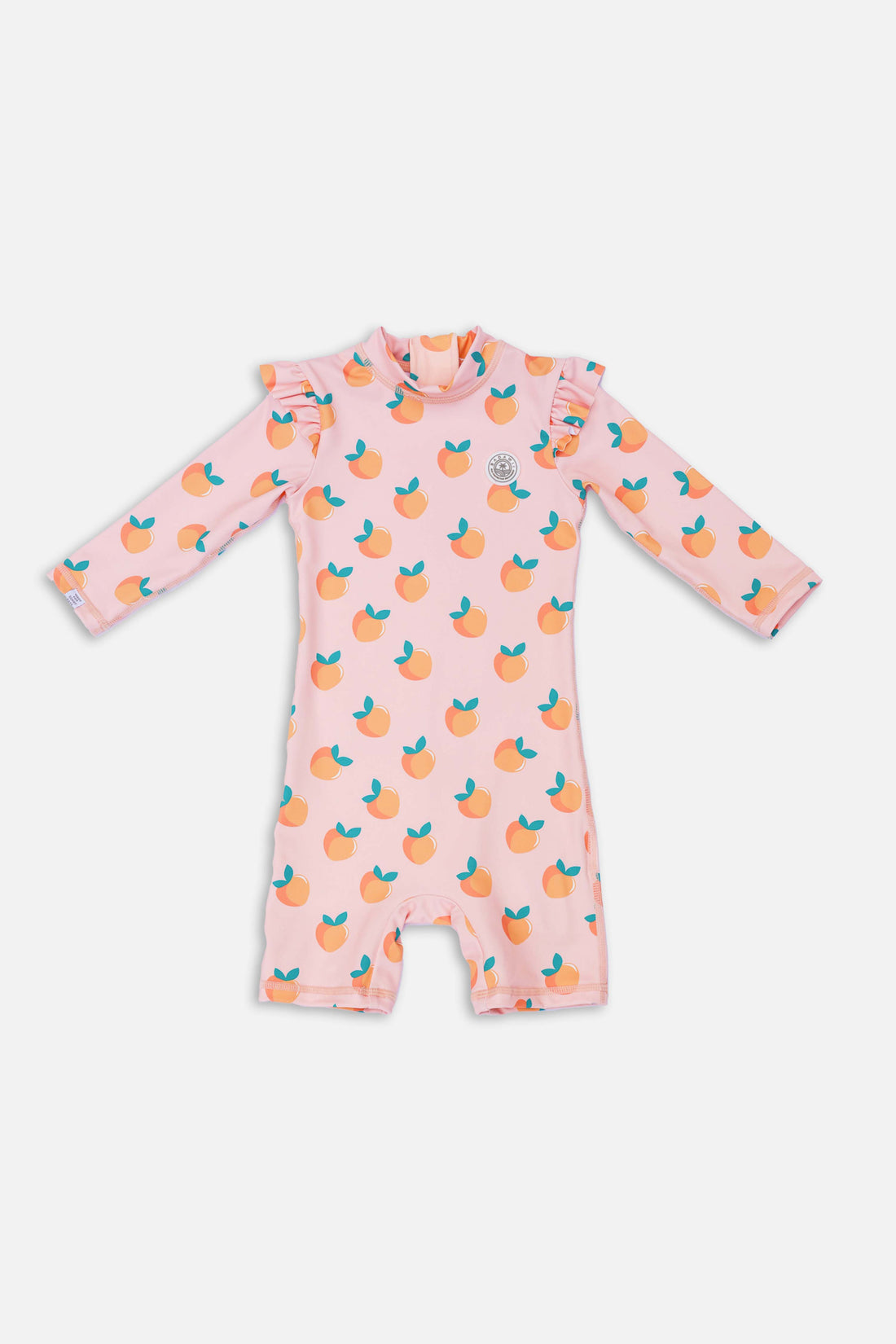 Maillot de bain bébé anti-UV avec volants - Sweet Peach