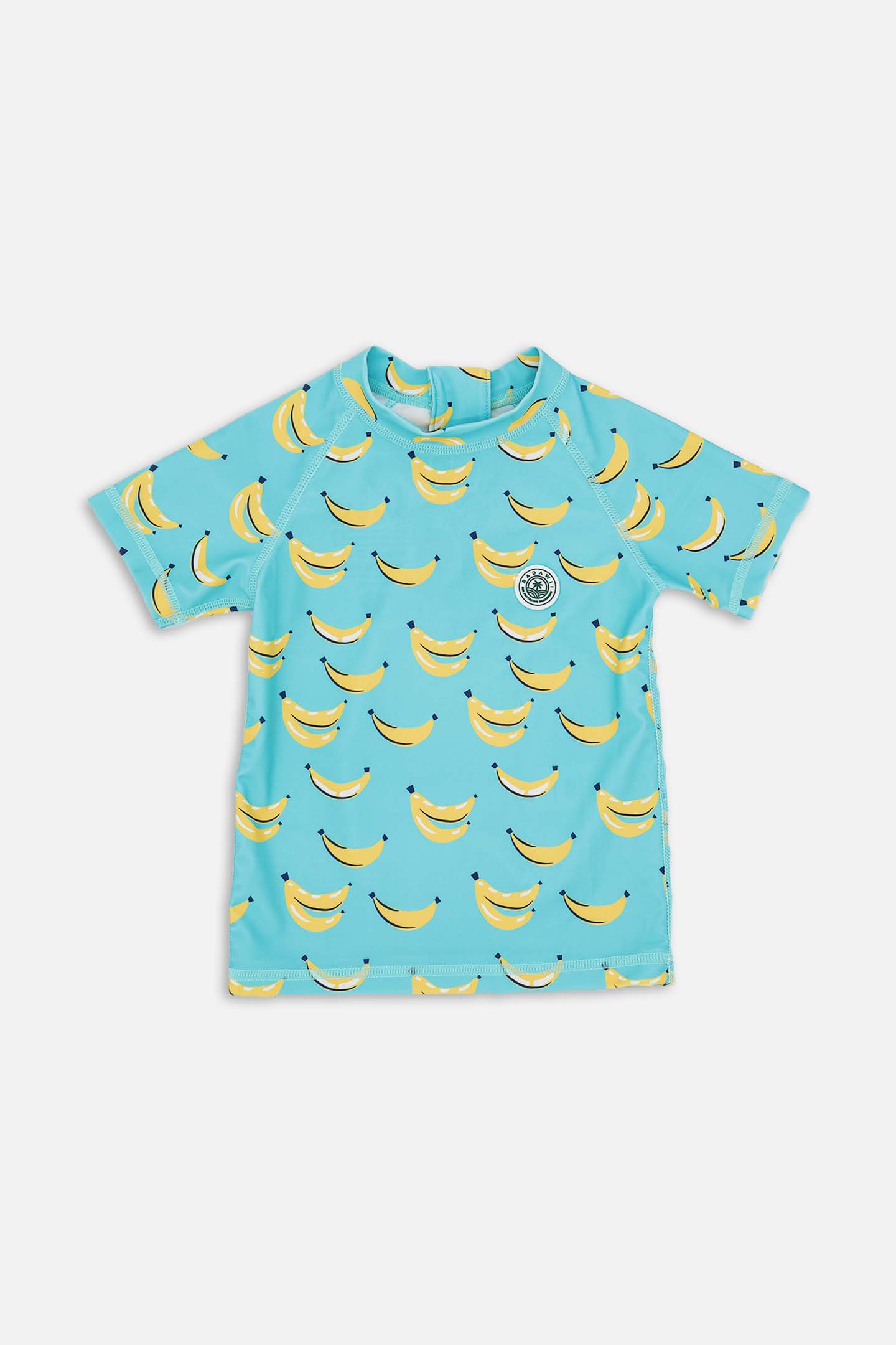 Short Sleeve Rashie - Bananas Blue