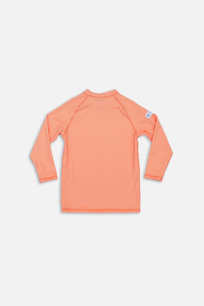 Camiseta anti UV manga larga - Naranja Papaya