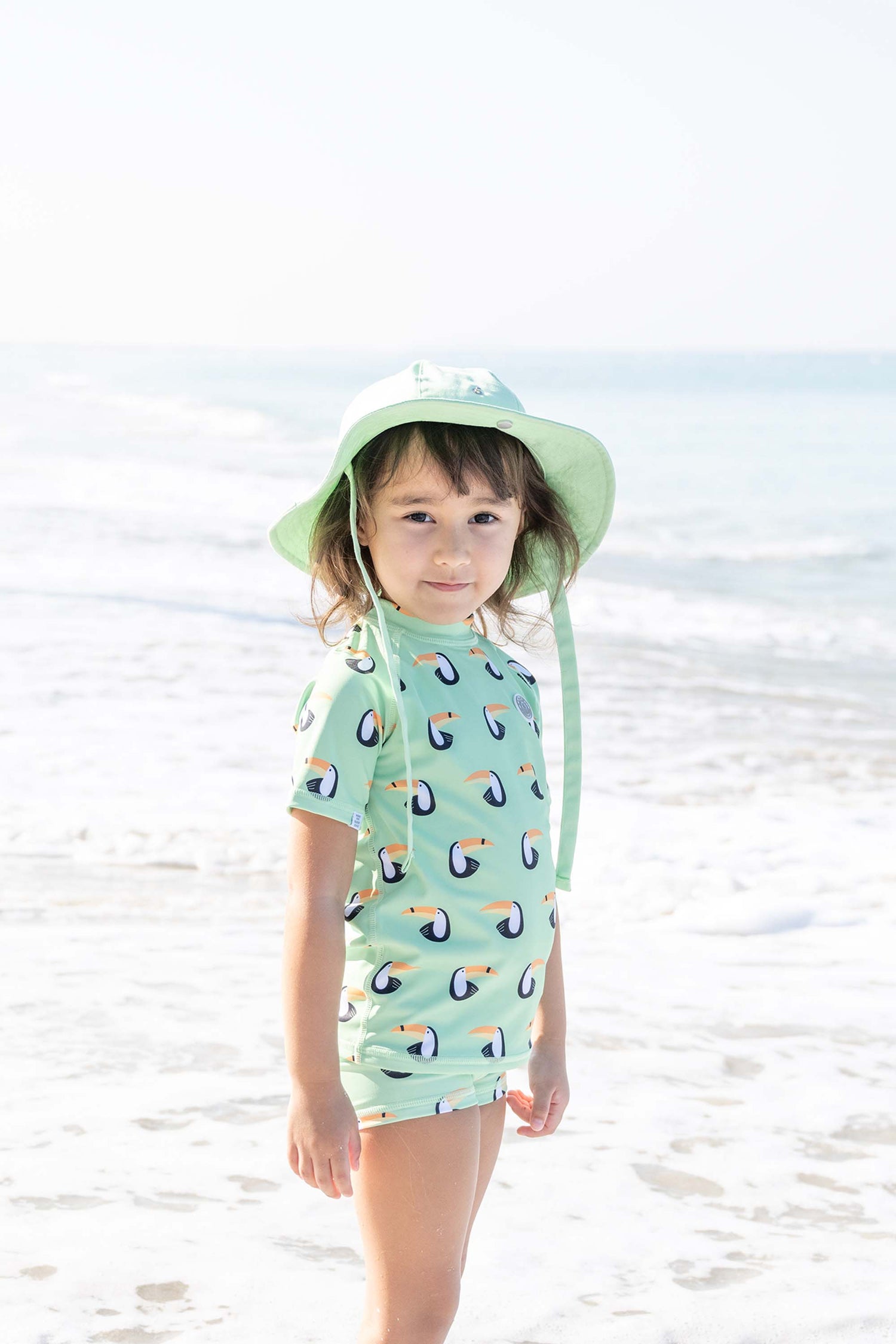Baby &amp; Kids Sun Hat - Mint Green