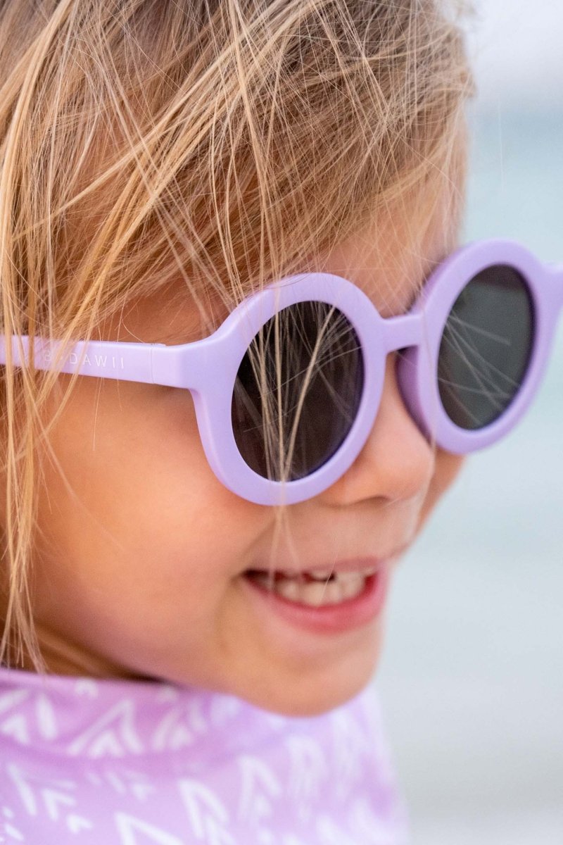 Flexible Kids Sunglasses - Lavender - Badawii UAE