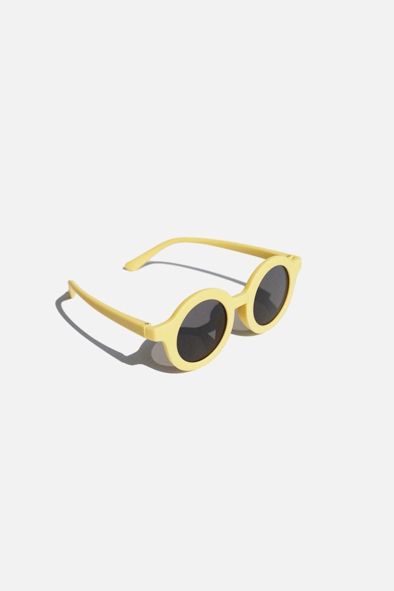 Flexible Kids Sunglasses - Yellow - Badawii UAE