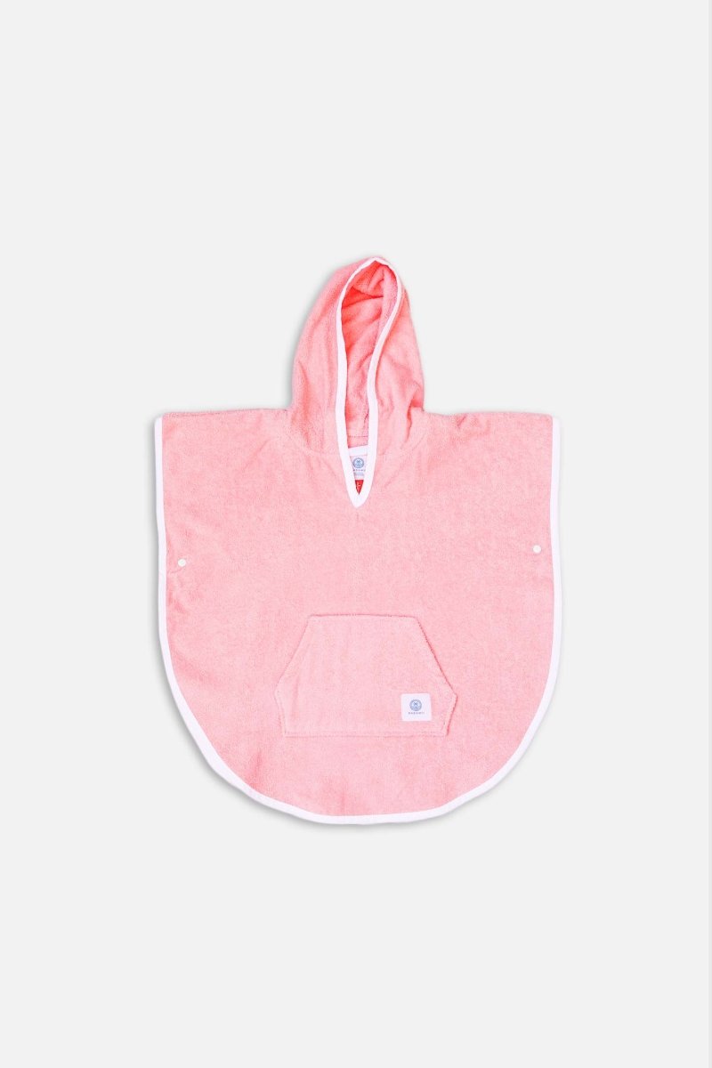 Poncho serviette bébé/enfant - Summer Pink