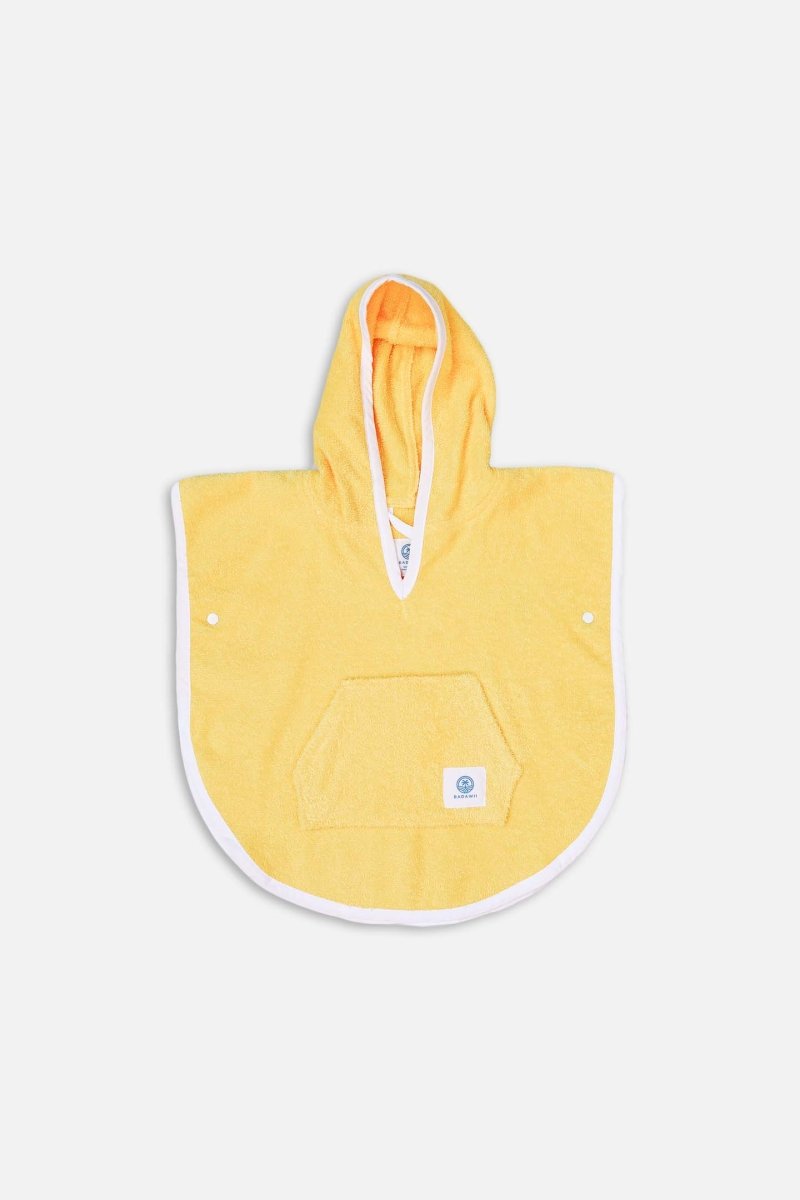 Poncho serviette bébé/enfant- Sunshine Yellow 