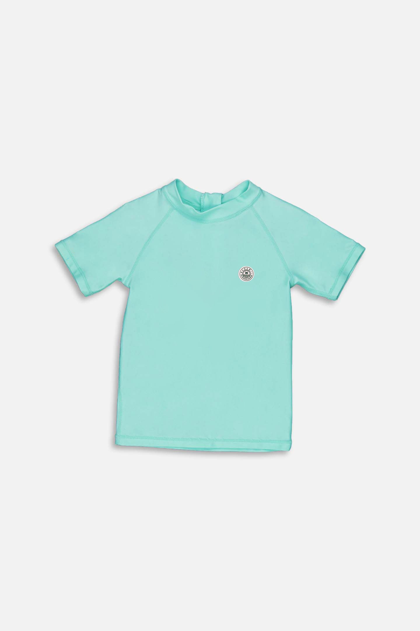Short-sleeved rashie - Turquoise classic